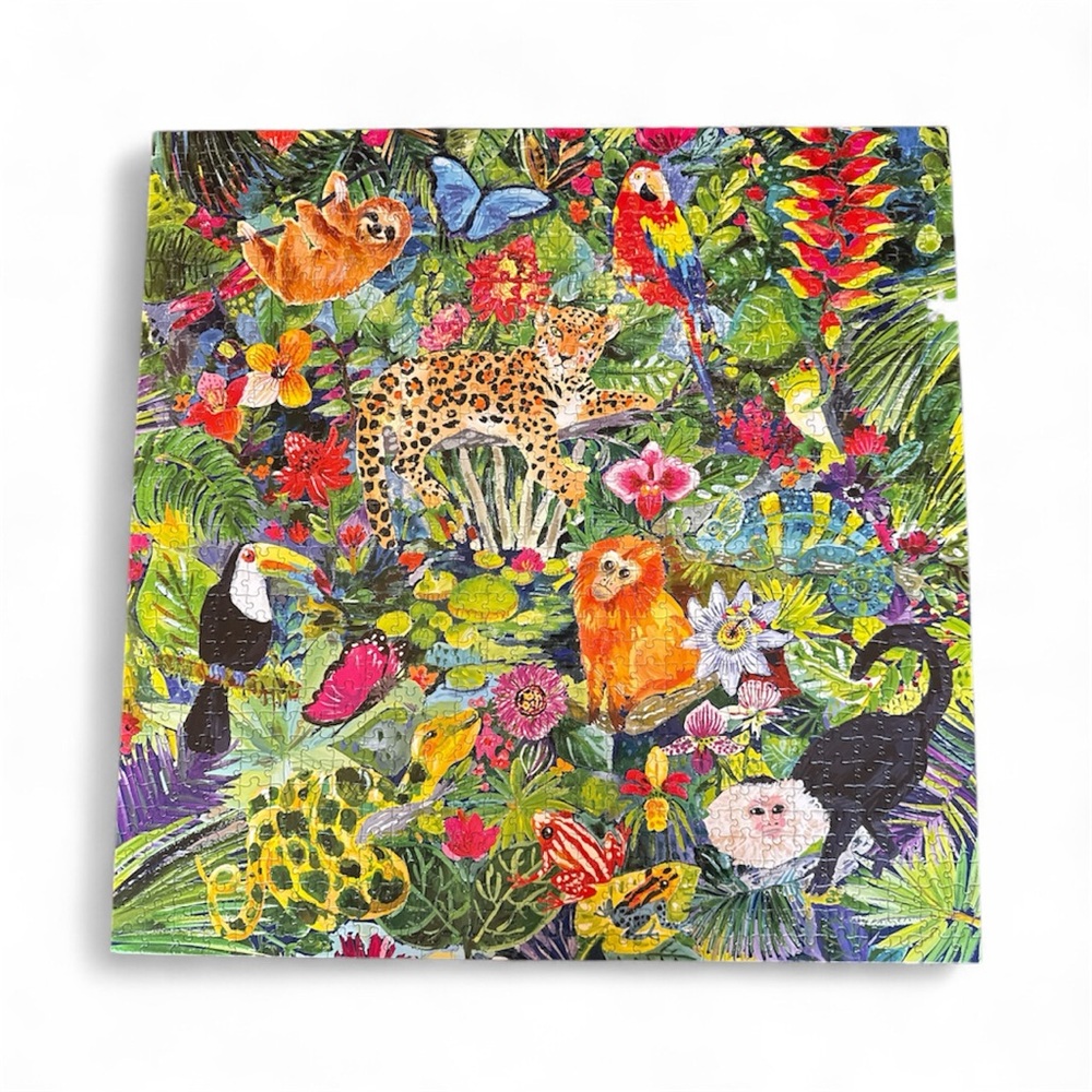 Eeboo MISSING 1 piece Puzzle Amazon Rainforest